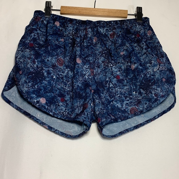 Asics Pants - 🌻 ASICS Vintage abstract print shorts